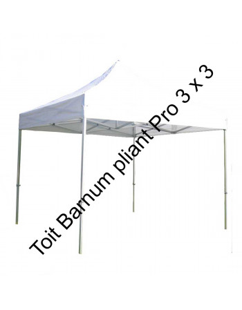 Toit barnum pliant pro 3 x 3 m