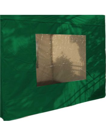 Rideau fenêtre 3m pour barnum pliant Pro vert