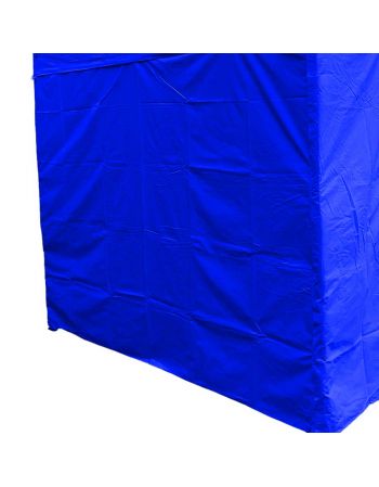 Rideau plein 3m pour barnum pliant Pro bleu
