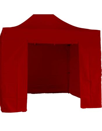 Rideau porte 3m pour barnum pliant Pro rouge