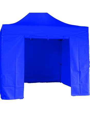 Rideau porte 3m pour barnum pliant Pro bleu