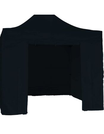 Rideau porte 3m pour barnum pliant Pro noir