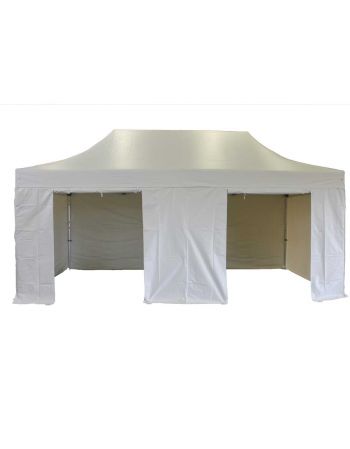 Rideau porte 6m pour barnum pliant Pro blanc