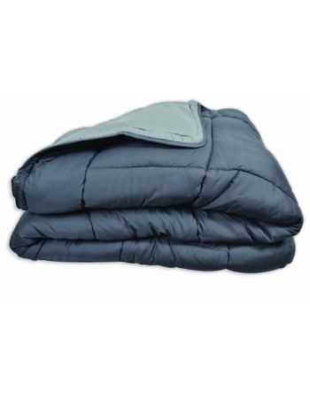 Couette Calgary 220 X 240 gris/argent