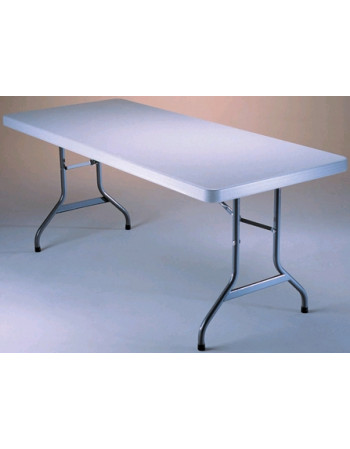 Table rectangulaire pliante polyéthylène 152 x 76 cm