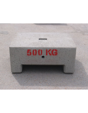 MASSE BETON 500 KG POUR LESTAGE 