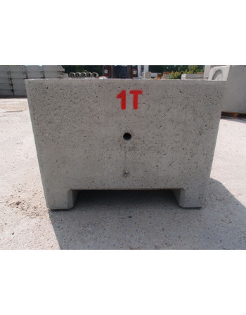 MASSE BETON 1000 KG POUR LESTAGE 