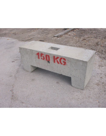 MASSE BETON 150 KG POUR LESTAGE 