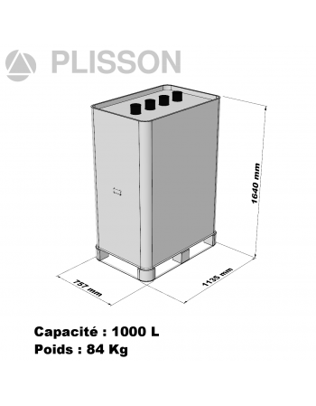 Cuve à fuel 1000L 