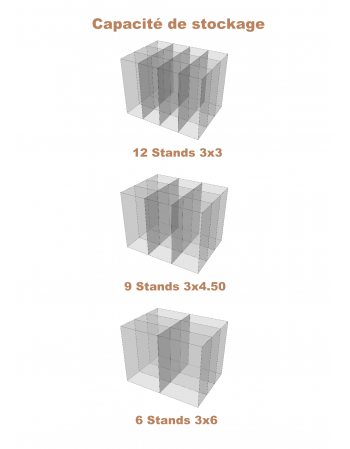 Rack pour Stand pliant 