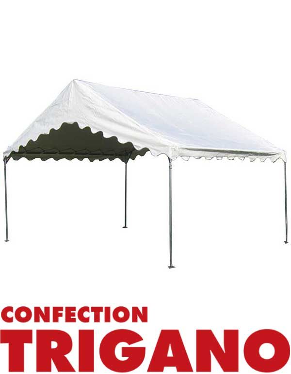 Tente pliante gamme SEMI-PRO 3M X 6M gris + 6murs