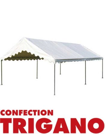 Tente de réception 5x4 - 20 m² - toit + armature