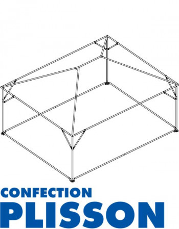 Armature tente réception Quadro 5x4