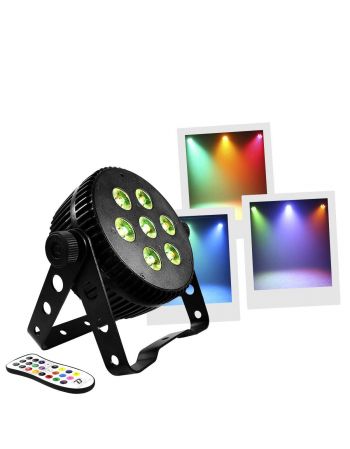 PAR LED BOOMTONEDJ - SLIMPAR 7 QUAD 10