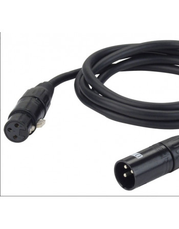 CABLE DMX 3 M POUR PROJECTEUR 