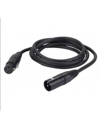 CABLE DMX 3 M POUR PROJECTEUR 