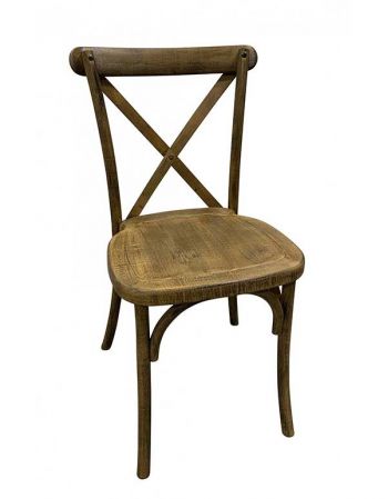 Chaise empilable bistrot Polypropylène - Bois Champêtre