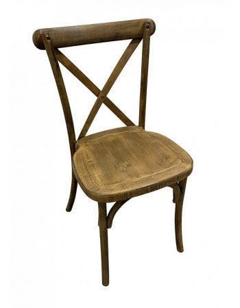 Chaise empilable bistrot Polypropylène - Bois Champêtre