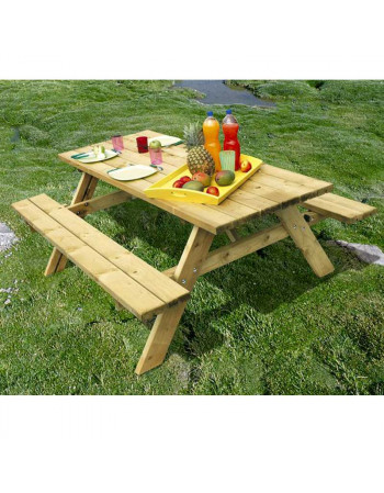 Table Pique Nique 200X 74 (8 places)