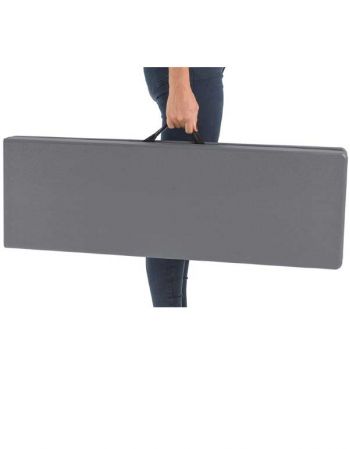 Banc polyethylène pliage central 184cm