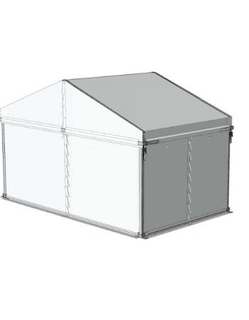 Chapiteau Alu 5 x 3 m - Evolution B - Complet