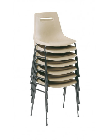 chaise campus empilable assemblable
