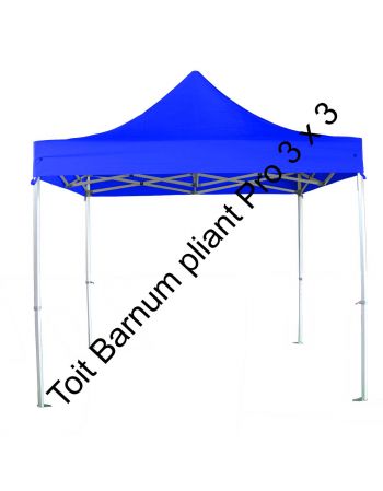 Toit barnum pliant pro 3 x 3 m