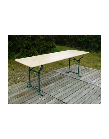 Table Brasserie Tolède 220x80