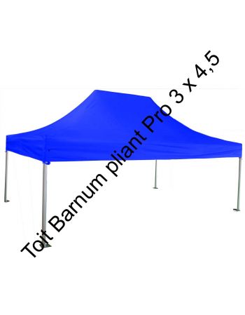 Toit barnum pliant pro 3 x 4,5 m