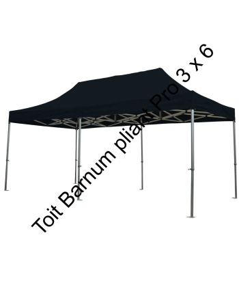 Toit barnum pliant pro 3 x 6 m