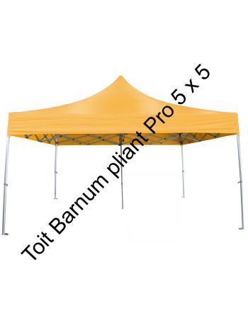 Toit barnum pliant pro 5 x 5 m