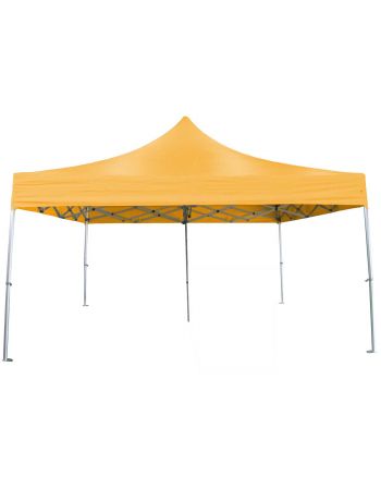 Barnum pliant Pro - 5x5 - toit + armature - Jaune