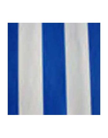 Mur 4m Plein Laser Quadra rayé bleu/blanc
