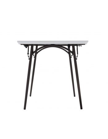 Table rectangulaire pliante pliage central polyéthylène 180cm