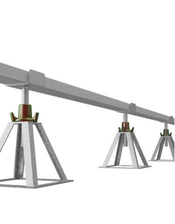 Chandelle calage pour plancher de bal 30 à 50 cm
