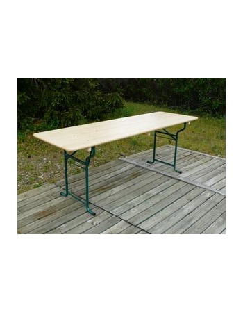 Table brasserie bois 200 x 80