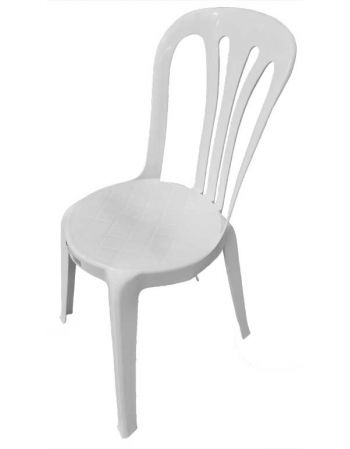 Chaise empilable Garrotxa - Blanche