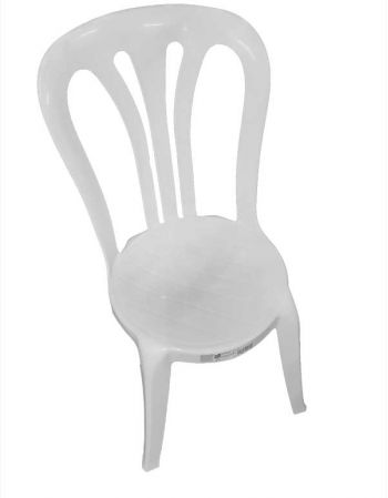Chaise empilable Garrotxa - Blanche
