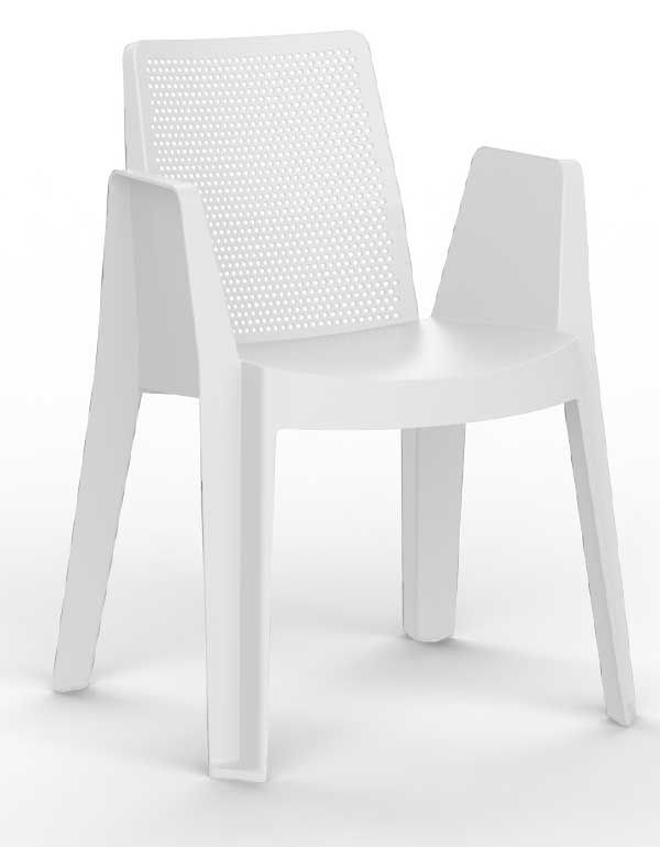 Fauteuil empilable confort +