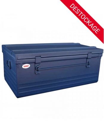 Malle acier 61 Litres BLEU (70x37x29)