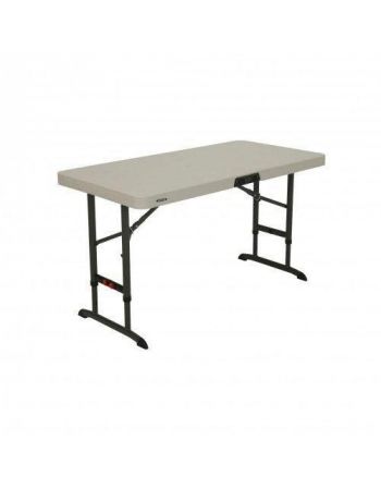 Table polyéthylène 122 x 61 - réglable en hauteur