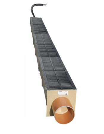 Eurodrain - Caniveau de vidange 3 m pour bornes Euro-Relais