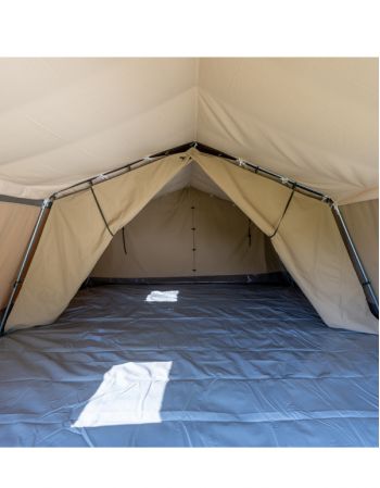 Cloison opaque tente marabout Polyluxe ouverte