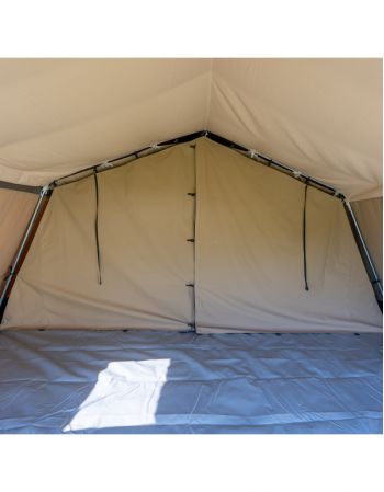 Cloison opaque tente marabout Polyluxe fermée