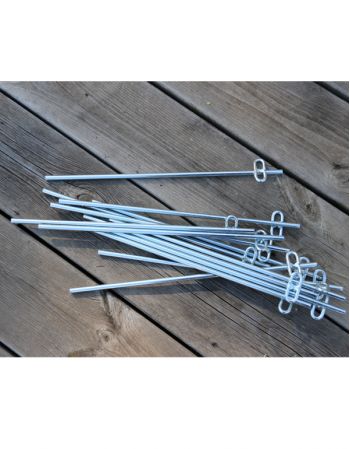 Armature Tente Polyluxe 550 - piquet ø 7,6 mm longueur 355 mm