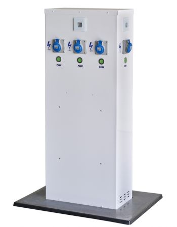 Borne Park 4 véhicules Euro-relais jeton avant