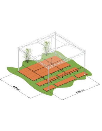 Plancher barnum pliant 4x4