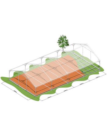 Plancher autoportant Tente de réception - 8x16