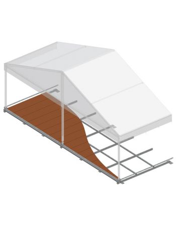 Plancher autoportant Chapiteau Evolution 8 - module additif 8x3