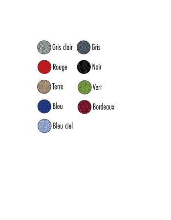 Chaise Iso Tissu M2 nuancier